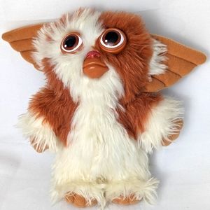 Vintage Hasbro Softies Gremlins GIZMO 10” Squeaking Plush 1984